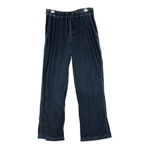 Daniel Buchler Mens 2XL Pima Cotton Lounge Pants Blue Drawstring Sleepwear XXL